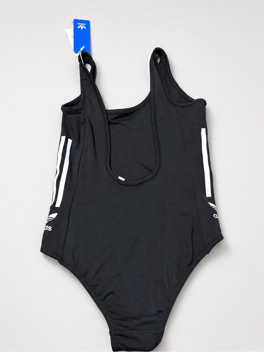 adidas Black and White Trefoil One-Piece Swimwear - Picture 5 of 5
